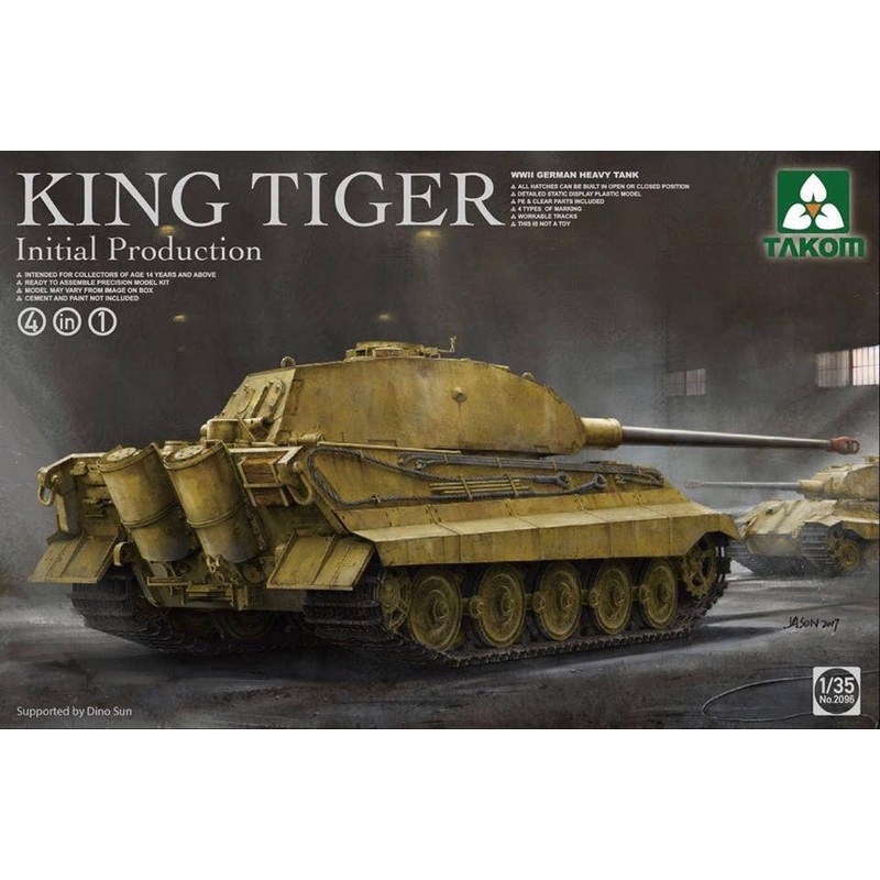 1/35 King Tiger Initial Production (Reissue)