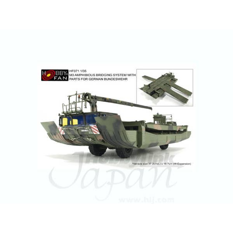 1/35 M3 Amphibious Bridging System With Parts For German Bundeswehr