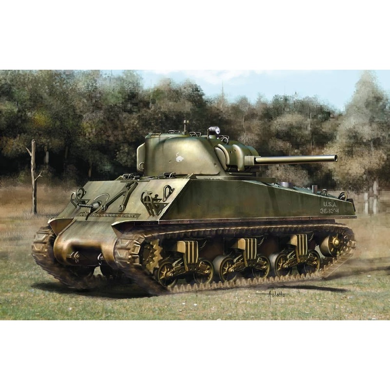 1/35 M4A3(75)W ETO w/Magic Tracks