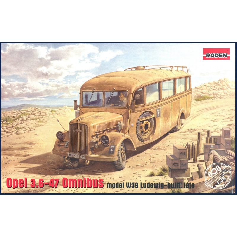 1/35 Opel 3.6-47 Omnibus Model W39 Ludewig Built, Late