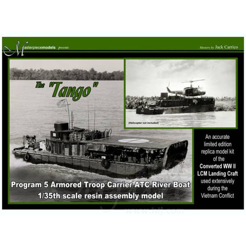 1/35 Program 5 Armored Troop Carrier River Boat "Tango"