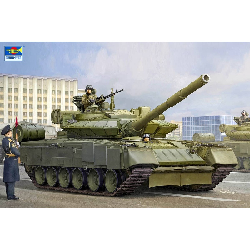 1/35 Russian Navy Infantry T-80BVM Main Battle Tank