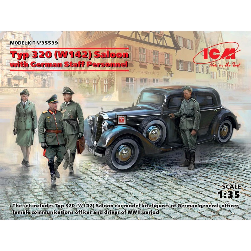 1/35 Typ 320 (W142) Saloon with German Staff Personnel