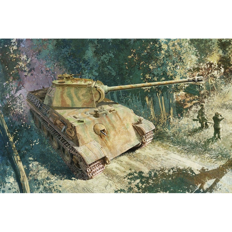 1/35 WW.II German Army Panther G Early Production Type 26th Armored Regiment Italian Front Premium Edition
