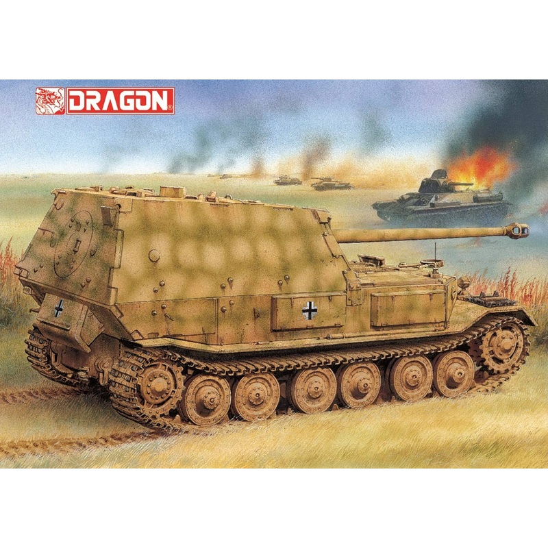 1/35 WW.II German Army Sd.Kfz.184 Ferdinand Heavy Tank Destroyer Kursk 1943 Magic Track & Aluminum Gun Barrel Included