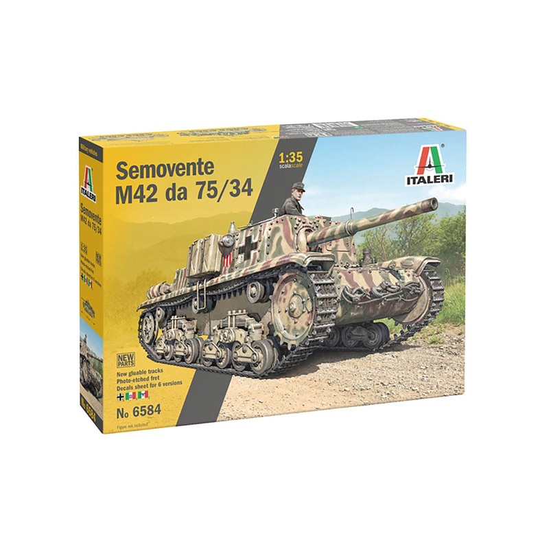1/35 WW.II Italian Self-Propelled Gun Semovente M42 da 75/34