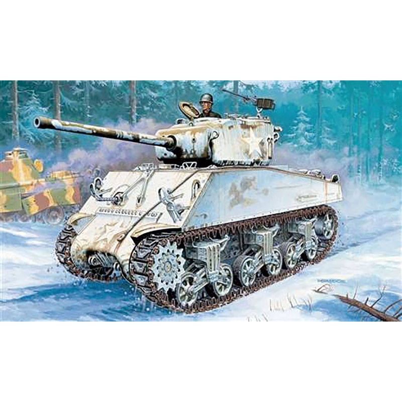 1/35 WWII U.S. Army M4A3 (76) W Sherman