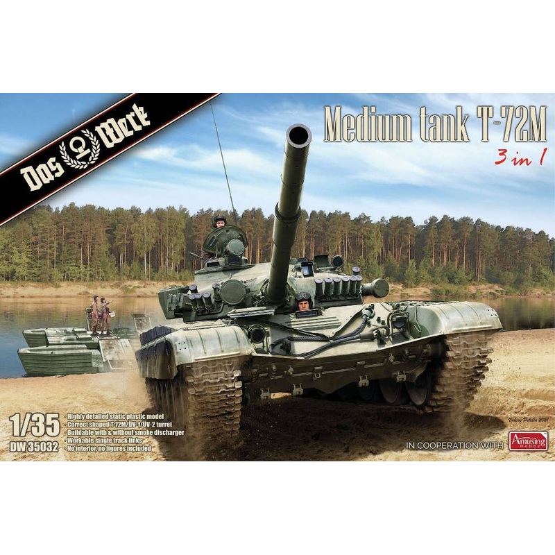 Medium Tank T-72M/UV-1/UV-2 (3 in 1)