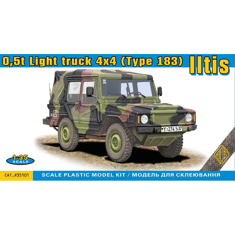 1/35 0.5t light truck 4x4 (type 183) Iltis