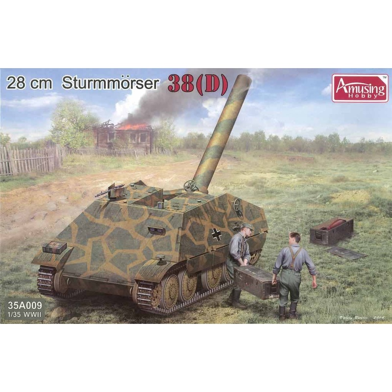 1/35 28cm Sturmmorser 38D