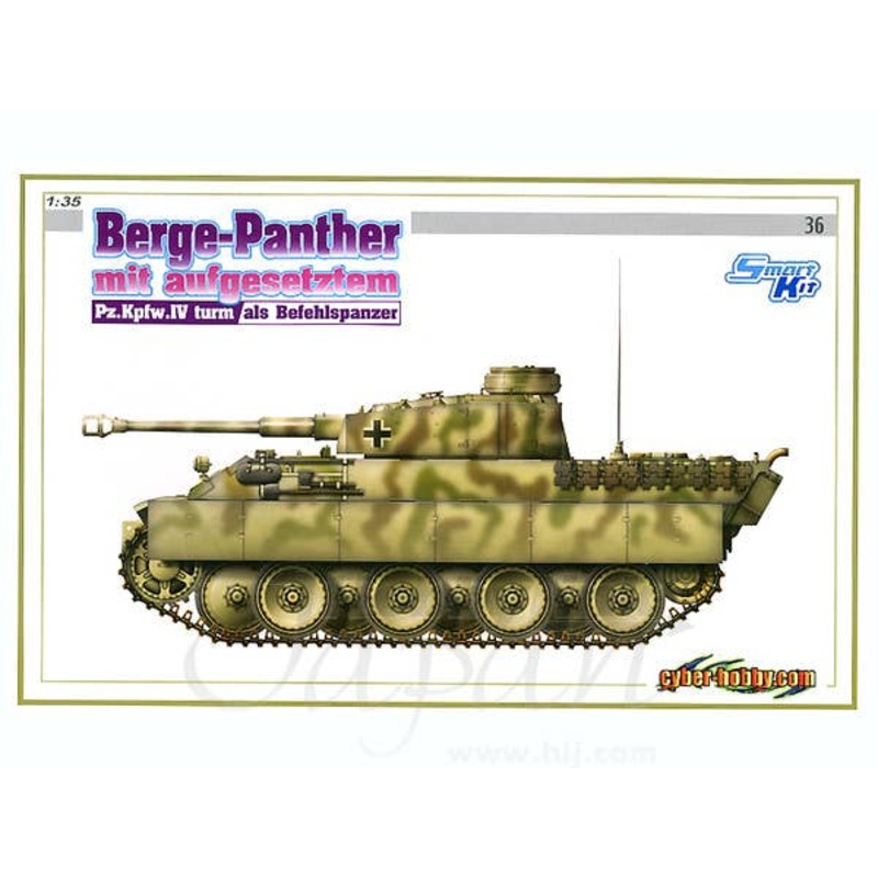 1/35 Berge-Panther mit Aufgesetztem (Panzer IV Turret)