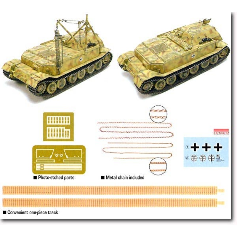 1/35 Bergepanzer Tiger (P)