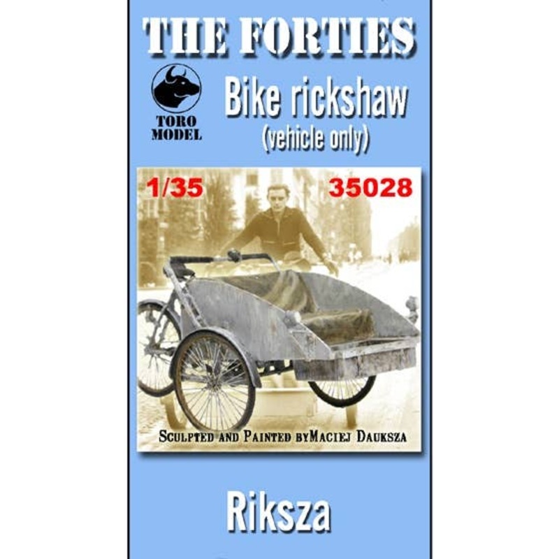1/35 Bike Rickshaw 1940s