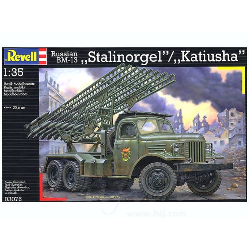 1/35 BM-13 Stalinorgel/Katiusha