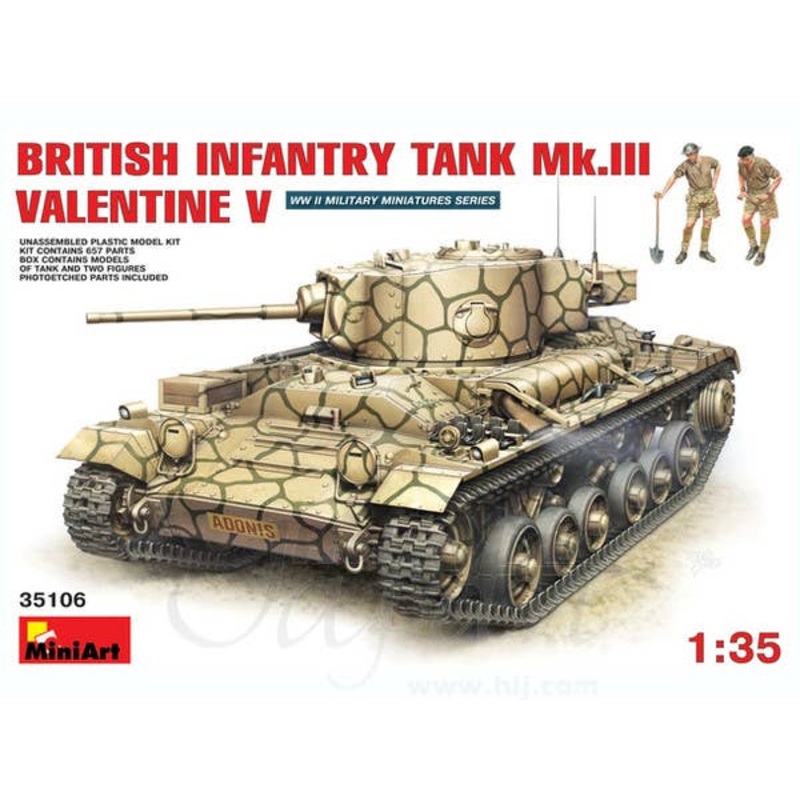 1/35 British Infantry Tank Mk.III Valentine V