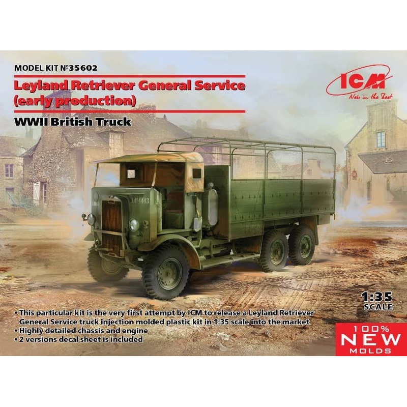 1/35 British Leyland Retriever General Service Truck (Early Production)