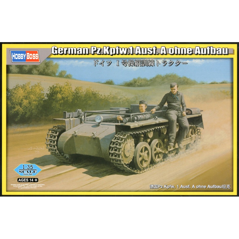 1/35 German Pz.Kpfw.1 ausf. A ohne Aufbau