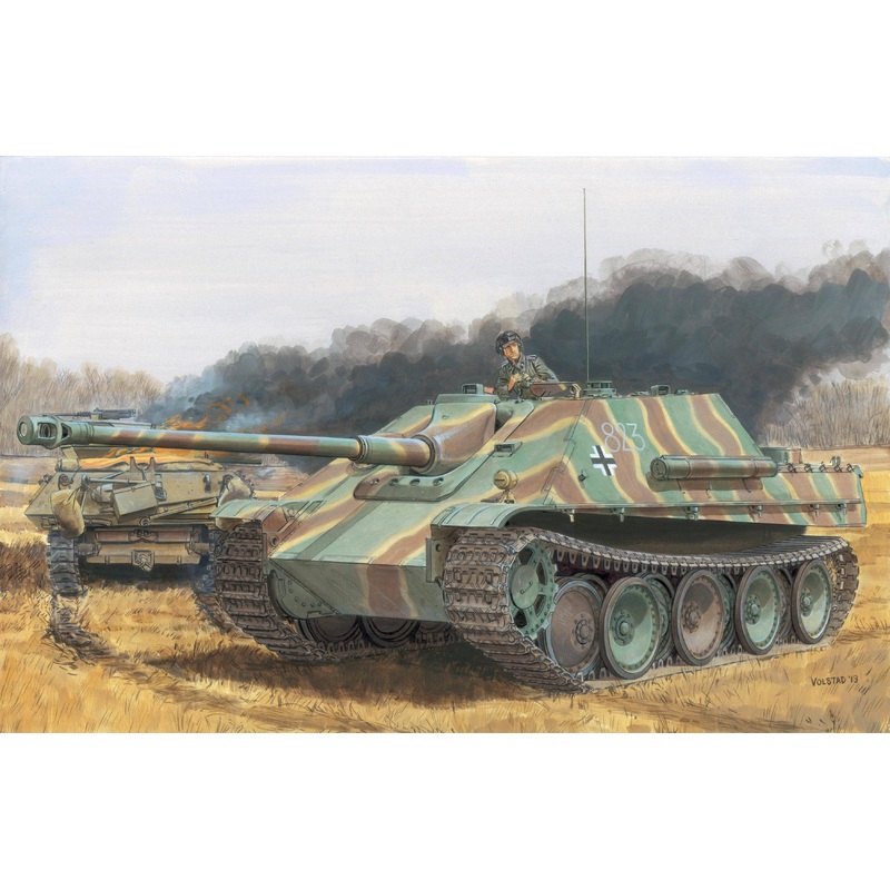 1/35 Jagdpanther Ausf.G1 Late Production/Ausf.G2 (2 in 1)