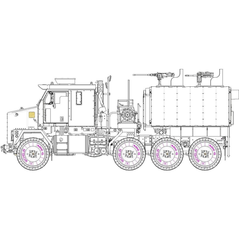 1/35 M1070 Gun Truck