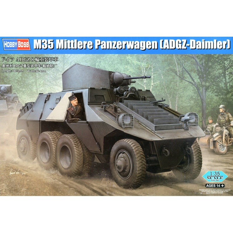 1/35 M35 Mittlere Panzerwagen (ADGZ-Daimler)