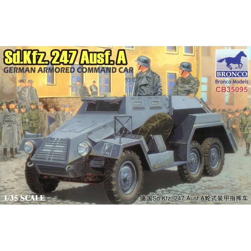 1/35 Sd.Kfz. 247 Ausf. A German Armored Command Car