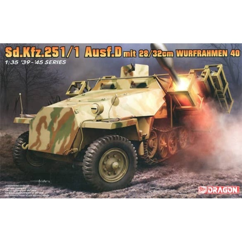 1/35 Sd.Kfz.251 Ausf.D with 28/32cm Wurfrahmen 40