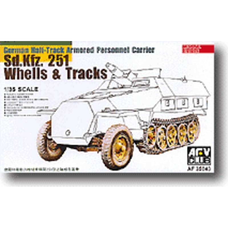 1/35 Sd.kfz.251 Wheels & Tracks Set