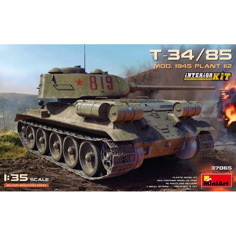 1/35 T-34/85 Mod. 1945. Plant 112. Interior Kit
