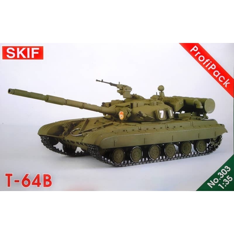 1/35 T-64B Soviet Main Battle Tank, Profipack
