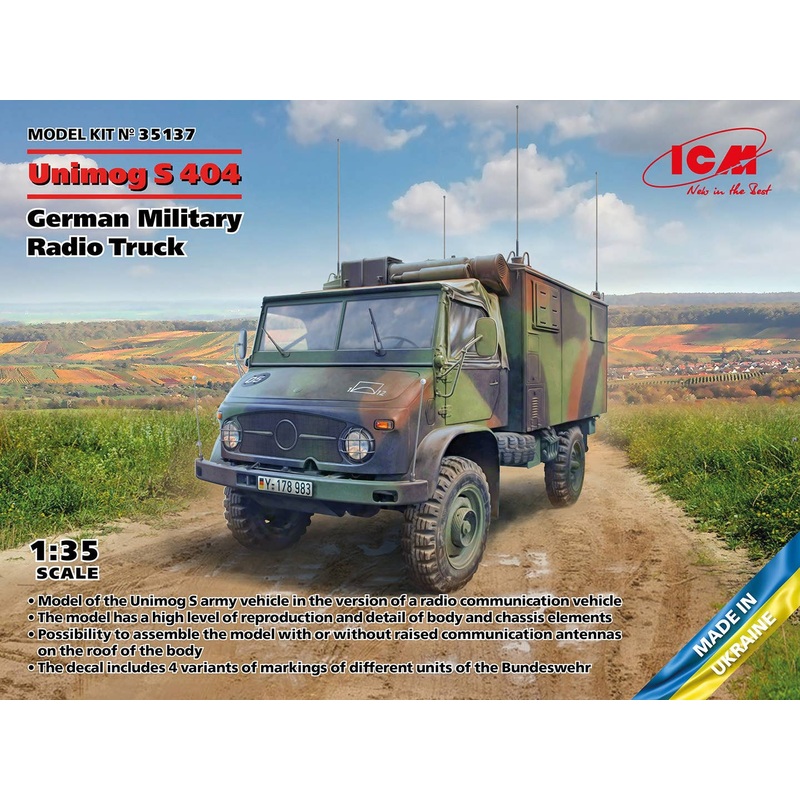 1/35 Unimog S 404 Radio Truck