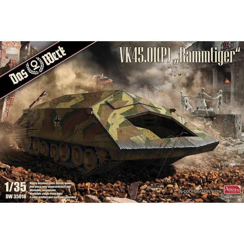 1/35 Vk45.01 (P) "RammTiger"