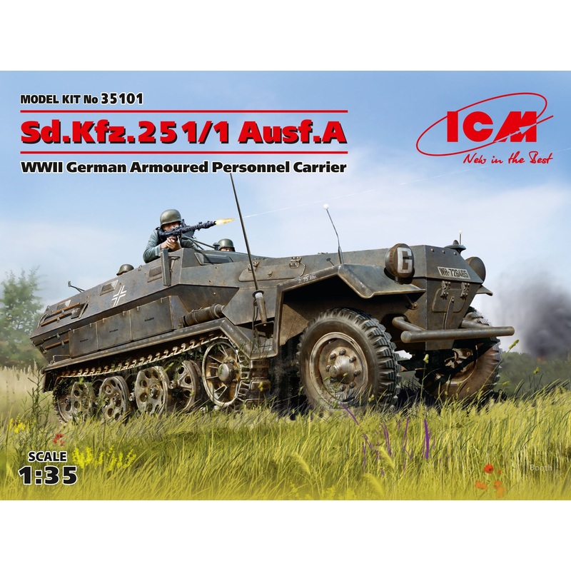 German Sd.Kfz.251/1 Ausf.A Armoured Personnel Carrier