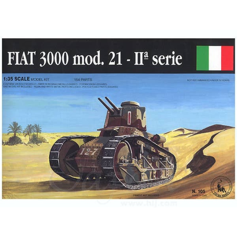 1/35 Fiat 3000 Mod. 21 11a Serie