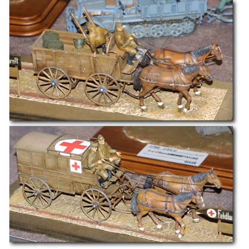 1/35 German Horse Drawn Convoy