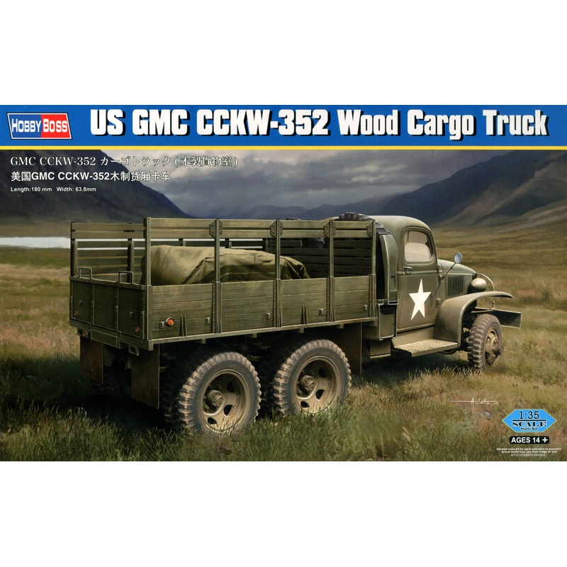 1/35 GMC CCKW-352 Wood Cargo Truck