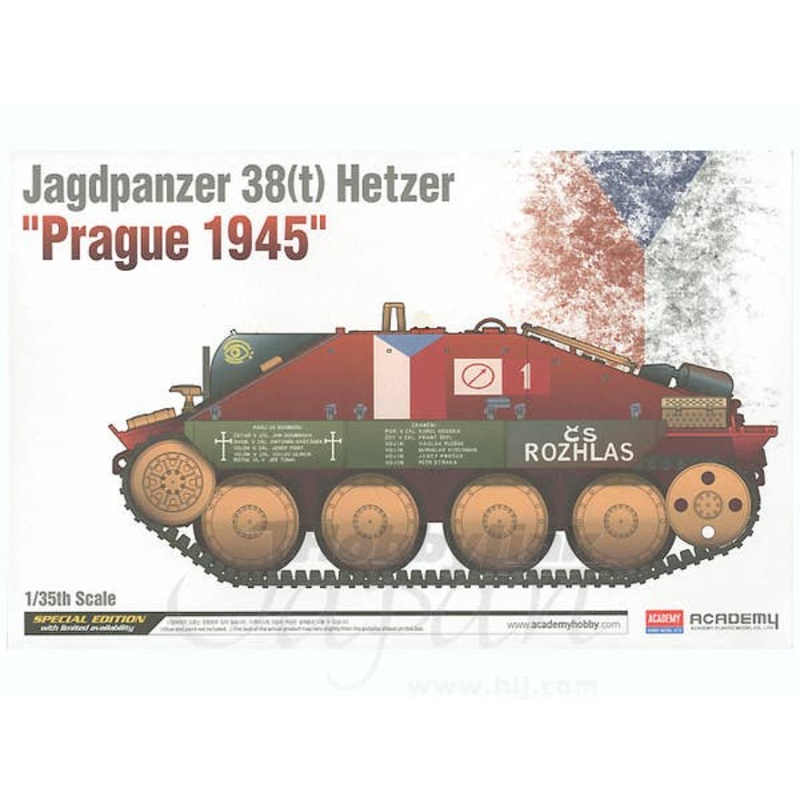 1/35 Hetzer Prague 1945