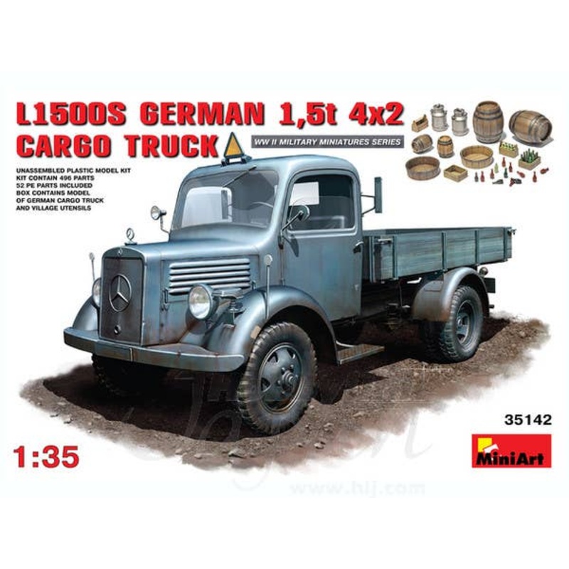 1/35 MB 1500S German 1.5t Cargo Truck