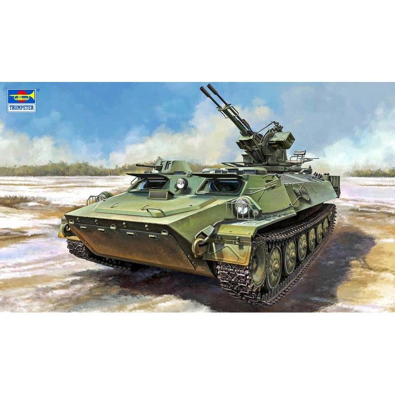 1/35 MT-LB Combat Personnel Carrier w/ZU-23-2 Anti-aircraft Gun