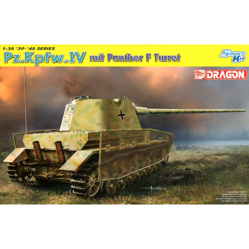 1/35 Pz.Kpfw.IV mit Panther F Turret