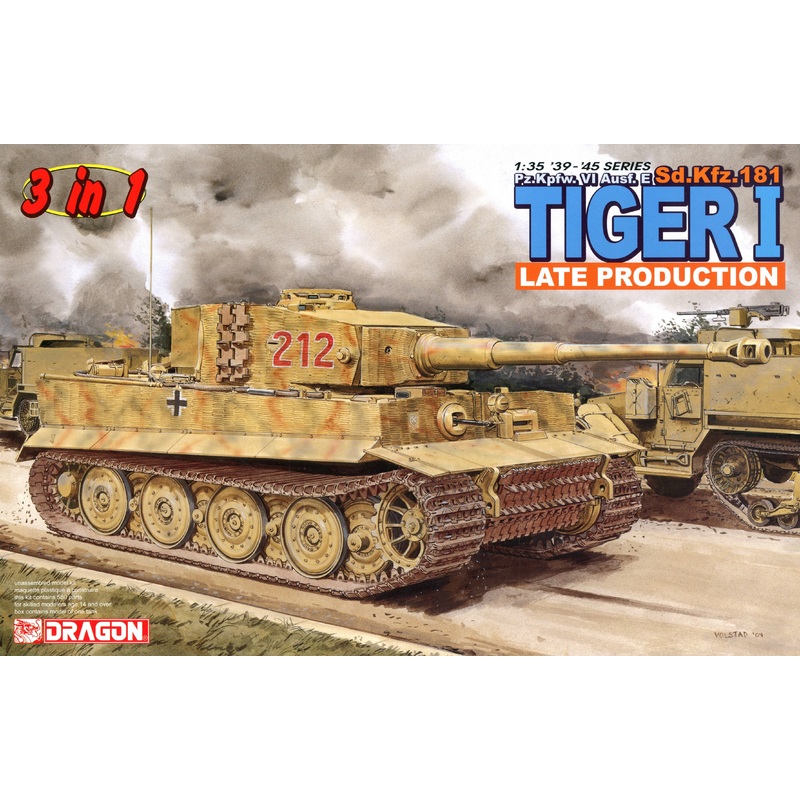1/35 Pz.Kpfw.VI Ausf.E Tiger I Late Production (Magic Track)