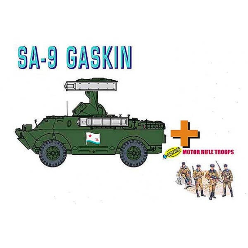 1/35 SA-9 Gaskin + Motor Rifle Troops
