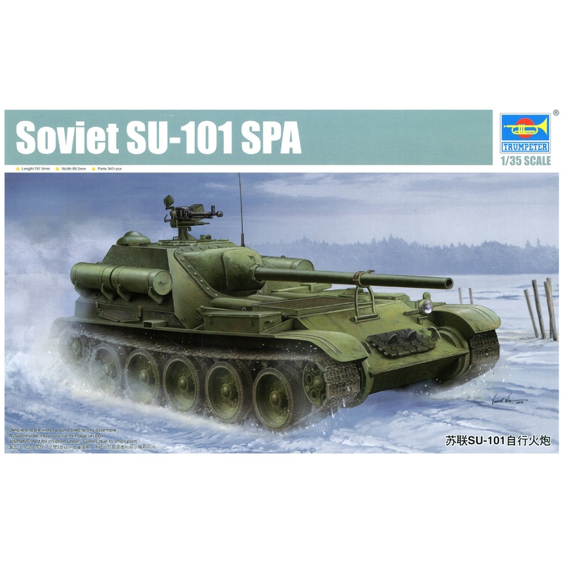 1/35 Soviet SU-101 SPA