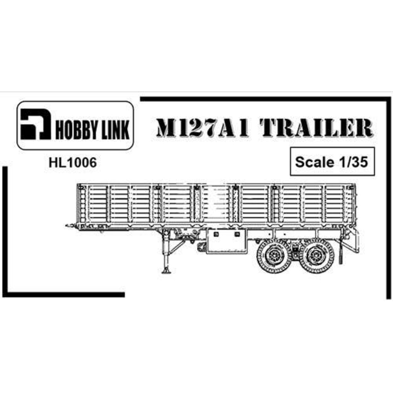 1/35 US M127A1 Cargo Trailer Full Kit