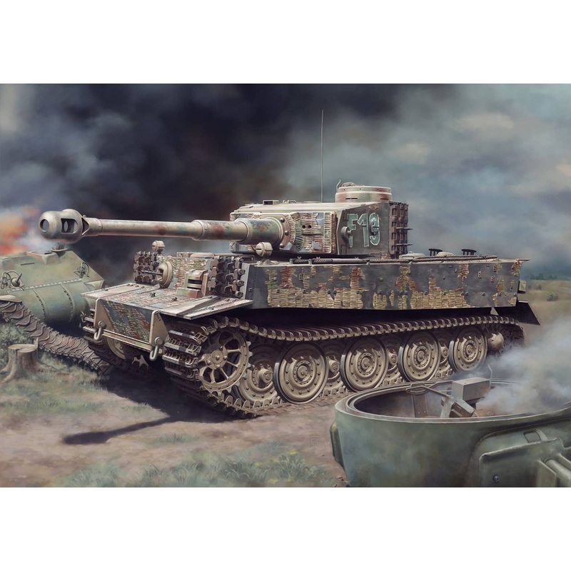 1/35 WWII German Pz.Kpfw. VI Ausf.E Sd.Kfz.181 Gruppe Fehrmann Tiger I