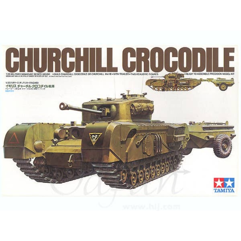 1/35 British Churchill Crocodile Tank