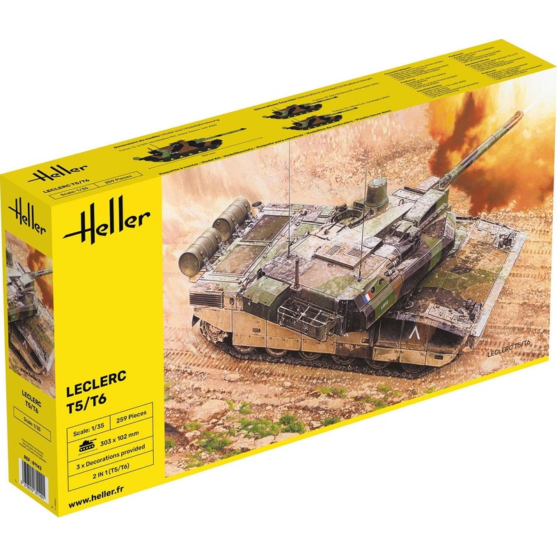 1/35 French Army Leclerc Tank T5/T6