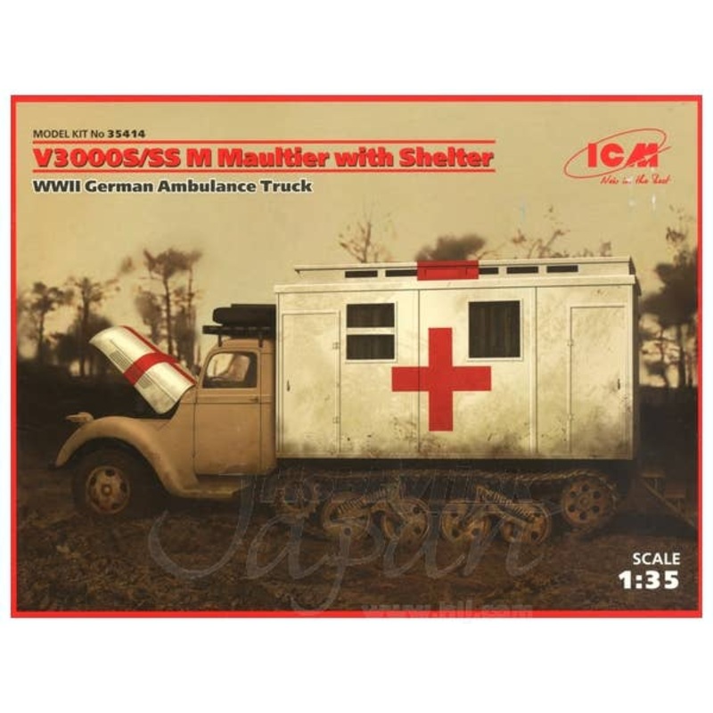 1/35 German Ford V3000S/SS M Maultier Ambulance