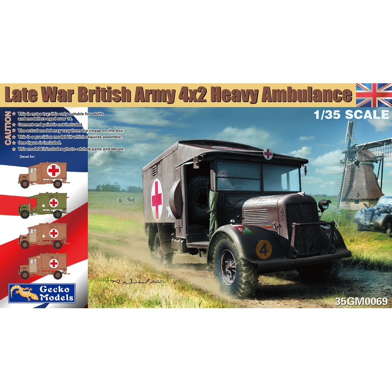 1/35 Late War British Army 4x2 Heavy Ambulance