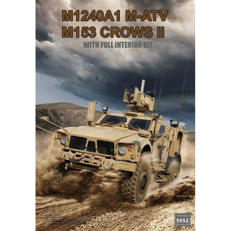 1/35 M1240A1 M-ATV w / M153 CROWS II & Full Interior