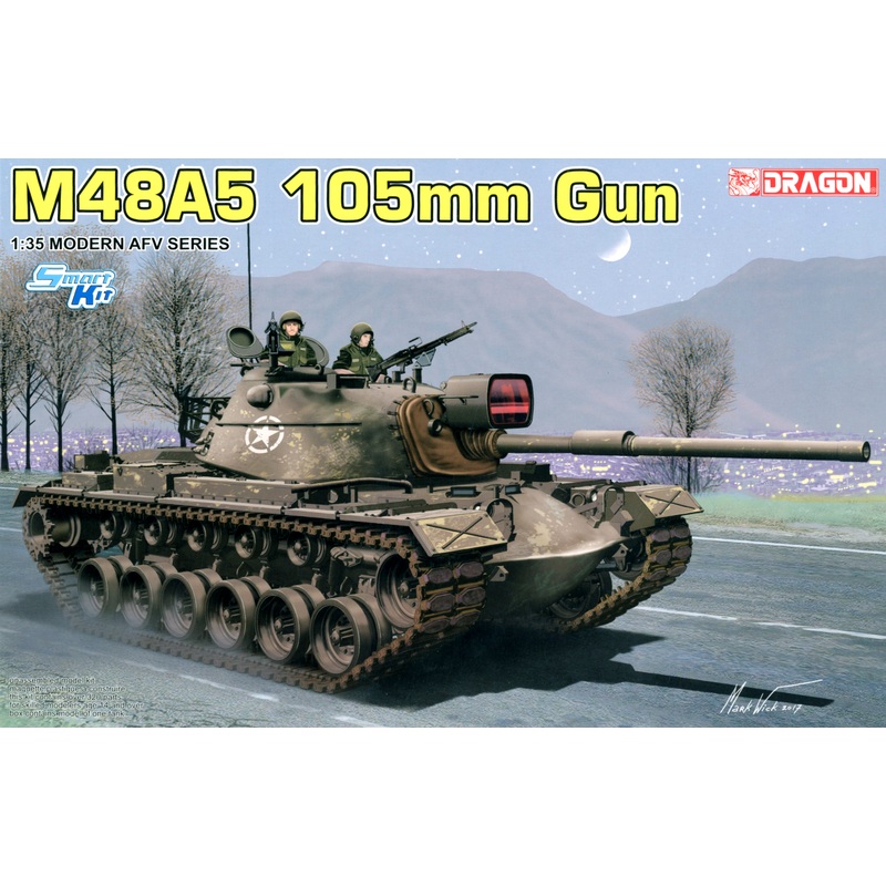 1/35 M48A5 Patton 105mm Gun